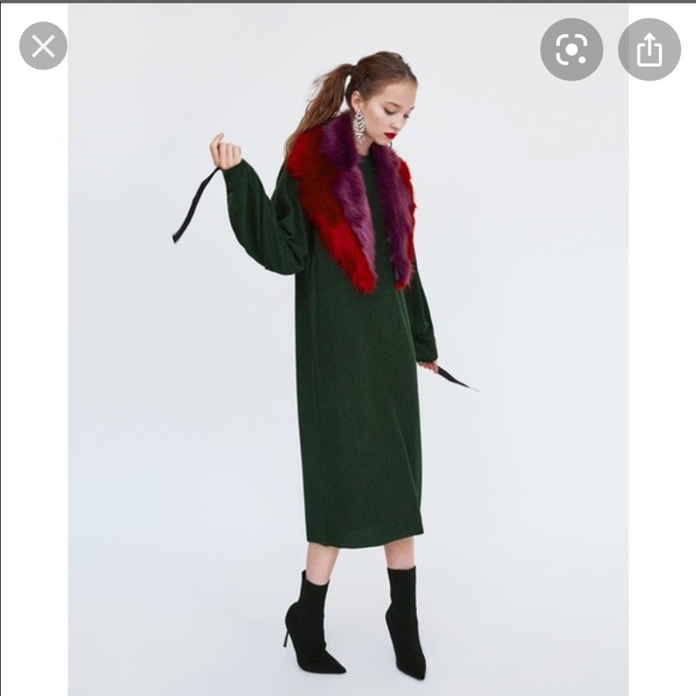 Zara midi sweater dress